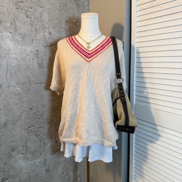 Cream Cable Knit Fall Cardigan - Picture 5 of 7